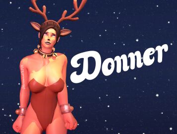 cristygallagher deer_girl femscout femscout_(alt_design) reindeer team_fortress_2 tf2