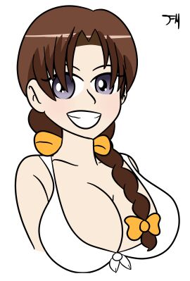 1girls artist_name big_breasts bikini braid breasts brown_hair busty cleavage female female_only front-tie_bikini_top front-tie_top grin highres kyoko_(sweet_home) large_breasts long_hair looking_at_viewer mature mature_female milf morobashi_kyouko moroboshi_kyouko purple_eyes smile solo sweet_home swimsuit white_bikini