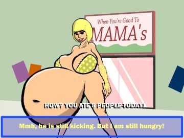 animated bikini female female_pred ffsiwli_(artist) implied_vore pov tanned tanned_female tanned_skin vore zoey_dardana