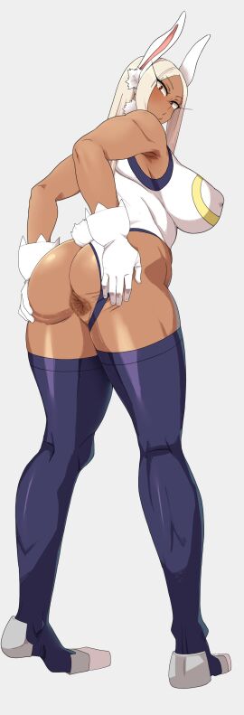 ass female minakami miruko my_hero_academia rumi_usagiyama tagme
