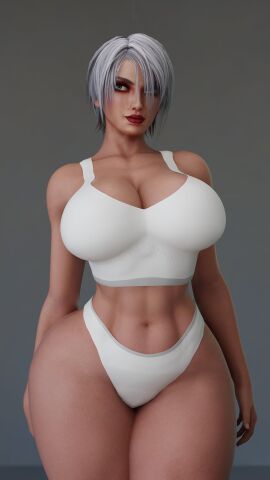 1girls 3d 3d_model ass big_ass big_breasts big_butt breasts busty cpt-flapjack female female_only high_heels huge_ass huge_breasts huge_butt impossible_clothes isabella_valentine lieutenant_flapjack light-skinned_female light_skin lip looking_at_viewer looking_back make_up makeup pale-skinned_female pale_skin red_lips red_lipstick shiny_breasts shiny_butt shiny_hair shiny_skin short_hair sideboob simple_background skimpy_clothes solo solo_female soul_calibur thick_thighs tight_clothes tight_clothing white_hair