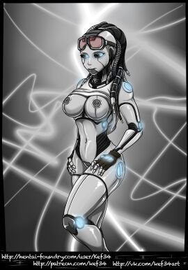 1girls big_breasts blue_eyes breasts female image_set kef34 portal_(series) robot robot_girl robot_humanoid