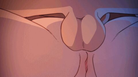 1boy 1girls 2d 2d_animation anal anal_sex animated animated_image brown_hair female fucked_from_behind holo likunea prone prone_bone pussy sex sex_from_behind spice_and_wolf tail uncensored wolf_ears wolf_girl wolf_tail