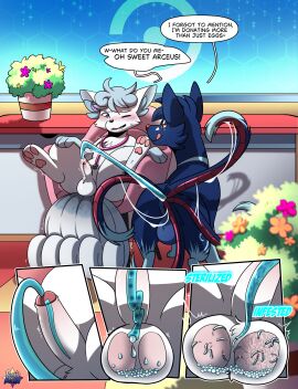 absurd_res alolan_form alolan_vulpix balls berr blue_eyes blush canid canine castration chair close-up cock_and_ball_torture cock_and_balls_torture dialogue duo ear_piercing egg egg_implantation fangs feral forked_tail fox furniture genitals hi_res infestation infesticles lying male male/male mammal medical_instrument multi_tail nintendo on_back oviposition parasite penetration penis pickynickit piercing pokemon pokemon_(species) pokemon_center pokémon_(species) red_eyes regional_form_(pokemon) scientific_instrument shaking shivering slime small_penis sol_star sounding sterile sterilization stethoscope tail teeth unusual_anatomy unusual_tail urethral urethral_egg_implantation urethral_penetration