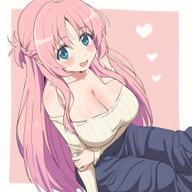 1girls megami-ryou_no_ryoubo-kun pink_hair saotome_atena tagme