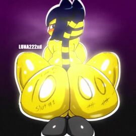 ankha_(animal_crossing) cock_and_balls follower_celebration lunaestrella117_(artist) sex tagme twitter video