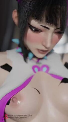 1boy 1girls 3d animated asian asian_female bite black_hair blender bodysuit capcom climax cone_hair_bun cowgirl_position crazy_eyes crazy_smile cum cum_in_pussy cum_inside eyepatch female femdom gamesso8 gloves hair_cones juri_han leather licking male male/female male_pov malesub medium_breasts penis pov pov_eye_contact punk riding_penis sex so8 sound street_fighter street_fighter_6 street_fighter_v tagme teeth tomboy vaginal_penetration vaginal_sex video