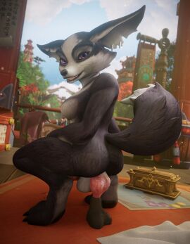 3d futanari intersex tagme vixenpeeks vulpera vulpera_futa warcraft world_of_warcraft