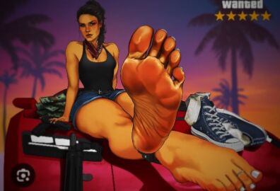 barefoot dirty_socks feet foot_fetish foot_focus grand_theft_auto grand_theft_auto_vi latina lucia_caminos meaty_soles shoes shoes_removed smelly_feet socks socks_and_shoes socks_removed soles stinky_feet tagme toes