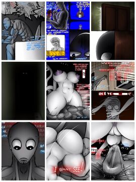 1girls comic_panel female female_focus mandela_catalogue n_(mandela_catalogue) sai0nhik4ri