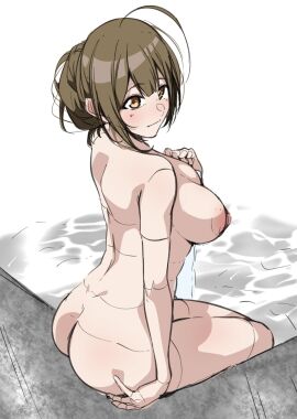 1girls 75ryrnyp9rtngjo adult adult_female ahoge antenna_hair areolae ass ass_cleavage ass_crack back bare_ass bare_back bare_breasts bare_butt bare_chest bare_hands bare_hips bare_knees bare_legs bare_midriff bare_nipples bare_shoulders bare_thighs bare_tits bare_torso bath bathhouse bathing breasts brown-eyed_female brown-haired_female brown_eyebrows brown_eyes brown_hair busty busty_female butt_crack child_bearing_hips cleavage closed_mouth_smile collarbone completely_naked completely_nude dot_nose elbows exposed exposed_arms exposed_ass exposed_back exposed_belly exposed_breasts exposed_butt exposed_legs exposed_midriff exposed_nipples exposed_pussy exposed_shoulders exposed_thighs exposed_tits exposed_torso female female_focus female_only fingers grin hair_bun half_submerged high_resolution highres hourglass_figure idolmaster idolmaster_shiny_colors indoor_bathing knees knees_together kuwayama_chiyuki large_breasts lean_figure legs legs_together light-skined_female light-skinned_female light_skin long_hair looking_at_viewer looking_back mature_female naked naked_female narrow_waist nipples nude nude_female nudity partially_submerged partially_submerged_legs pussy shoulders sideboob simple_background sitting slender_body slender_waist slim_female slim_waist smile smiley_face smiling_at_viewer smirk solo submerged_feet submerged_legs suckable_nipples the_idolm@ster the_idolm@ster:_shiny_colors the_idolm@ster_shiny_colors thick_ass thick_thighs thighs thin_waist topless topless_female towel towel_only uncensored uncensored_breasts uncensored_nipples upper_body water white_background white_towel wide_hips
