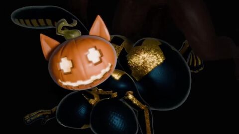 animated anonymous_male ass ass_focus black_skin cat_ears cat_girl cat_tail dubushine34 fortnite fortnite:_battle_royale fortnitemares halloween huge_ass huge_breasts interracial interspecies laying_down looking_at_viewer moan moaning moaning_in_pleasure moans prone_bone pumpkin pumpkin_head rough_sex sex_from_behind shorter_than_30_seconds skinsuit sound sound_edit sound_effects sound_warning spice_(fortnite) tagme video