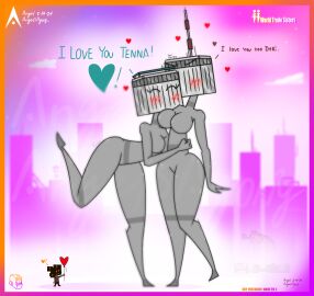 agonywelds angelsagony anthro ass breasts building buildings controversial controversy deki female male never_forget offensive sketch smaller_male taller_female tenna_(angelsagony) thick_ass thick_thighs thighs twin_towers wide_hips worldtradesisters