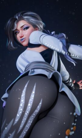ass ass_focus big_ass cameltoe female female_only luna_snow luna_snow_(marvel_rivals) luna_snow_(nolaehaneun_manyeo) marvel marvel_comics marvel_rivals sreliata thick_thighs