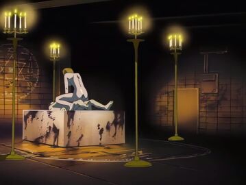 00s 1boy 1girls 2001 age_difference animated ass basement bible_black bible_black_night_of_the_walpulgiss blonde_hair blue_eyes blush bouncing_breasts breasts candle candlestand closed_eyes covered_erect_nipples cowgirl_position cross_earrings cum cum_fountain cum_in_pussy cumdrip earrings female female_pubic_hair grabbing_own_breast groping groping_breast hentai_series huge_ass indoors kitami_reika large_breasts light_rays lipstick magic_circle makeup male_pubic_hair minase_taki nail_polish nipples nude older_female_and_younger_male open_mouth orgasm penis pubic_hair pussy pussy_juice ritual saliva school_nurse school_nurse_and_student sex short_hair sound straddling straight tagme teacher_and_student tears testicles thighs uncensored vaginal_penetration veiny_penis video