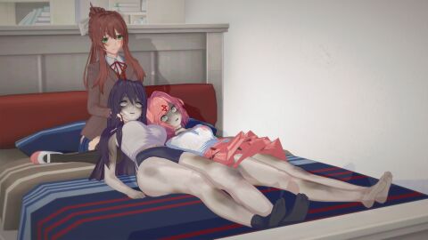 3d corpse death doki_doki_literature_club female female_death gore monika_(doki_doki_literature_club) natsuki_(doki_doki_literature_club) yuri_(doki_doki_literature_club)