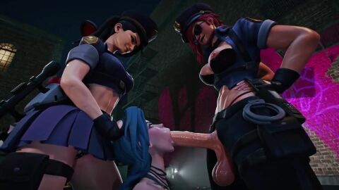 1futa 2girls 3d 3d_animation abuse_of_power ai_assisted animated arcane ass assisted_fellatio balls big_ass big_breasts blowjob blue_eyes blue_hair boots breasts caitlyn_kiramman clothed_female clothed_futa clothes cops_and_robbers_series deepthroat detailed_background disobeying_job erect_penis erection exposed_breast fellatio female forced_oral futa_on_female futanari hand_on_another's_head imminent_orgasm incest interpolated intersex jinx_(league_of_legends) league_of_legends light-skinned_female light_skin lust lynya officer_vi oral oral_sex out_of_character pale-skinned_female pale_skin partially_clothed penis penis_in_mouth pink_hair police_brutality police_cap police_hat police_uniform policewoman public_sex purple_eyes riot_games sex shirt shorter_than_20_seconds shorter_than_30_seconds siblings sisters smirk sound sunglasses tagme tinted_eyewear trans_woman unprofessional_behavior vi video video_game_character video_games