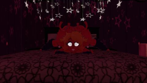 1girls 3d anthro anthro_female anthro_only antlers arm_warmers ass bed big_breasts blue_eyes breasts brown_body brown_fur butt_up cryptiacurves deer deltarune female female_only fully_nude furry furry_female furry_only humanoid humanoid_female humanoid_only jack-o_pose leg_warmers lying_on_bed lying_on_stomach mammal mammal_humanoid nipples noelle_holiday noelle_holiday_(cryptiacurves) on_bed on_stomach solo thick_thighs undertale_(series) vrchat