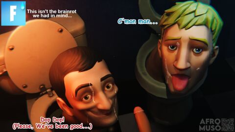 2boys 3d afromuso begging begging_for_more blender_(software) blender_eevee cum_on_face drooling fortnite gay jonesy_(fortnite) looking_up_at_viewer male penis penis_out qr_code skibidi_toilet skibidi_toilet_(skibidi_toilet) text tongue_out watermark what
