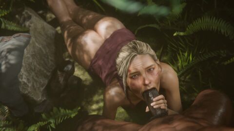 1boy 1girls 3d all_fours alternate_version_available animated ass balls big_penis blowjob blowjob_face bottomless cheating cheating_wife cum cum_in_pussy cum_inside dark-skinned_male dark_skin doggy_style elena_fisher face_down_ass_up fellatio female female_penetrated fingerless_gloves interracial light-skinned_female light_skin longer_than_30_seconds looking_pleasured madrugasfm male missionary_position oral oral_sex outdoor_sex outdoors penis penis_in_pussy pubic_hair pussy sound spread_legs sucking sucking_penis tagme uncharted uncharted_the_lost_legacy vagina vaginal_penetration vaginal_sex video