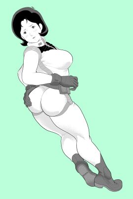 1girls absurd_res absurdres ass ass_grab bbw big_ass big_breasts big_butt blush bob_cut bodysuit boots breasts bubble_ass bubble_butt busty clothed clothing female female_focus female_only footwear fully_clothed gloves gundam hand_on_ass hand_on_butt hi_res high_quality high_resolution highres hips hourglass_figure large_ass large_breasts looking_back mature mature_female medium_hair milf mirai_yashima mobile_suit_gundam open_mouth parted_lips perky_ass pilot_suit pinup pose posing shoulder_length_hair soles solo solo_female solo_focus standing tight_clothing very_high_resolution wide_hips yy-66 zeta_gundam