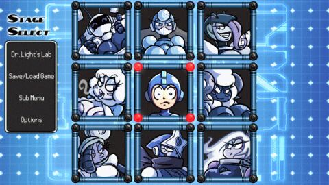1boy 8girls animated areolae ass big_ass big_breasts blush breasts clothing crystal_man female galaxy_man heat_man ice_man imminent_sex male mega_man mega_man_(character) mega_man_(classic) rule_63 sachasketchy scared shadow_man sheep_man snake_man tagme toad_man