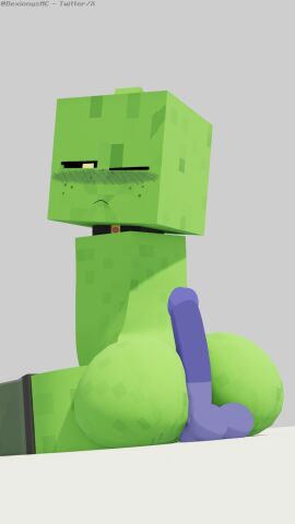 3d 3d_render aiden_(dexiony'smc) alternate_version_available ass ass_focus blender blender_(software) creeper creeper_(minecraft) dexiony'smc dildo dildo_between_ass femboy gay image male male_only minecraft sitting sitting_on_floor solo solo_male tagme