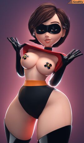 1girls 3d ass bare_hips big_ass big_breasts big_thighs breasts brown_eyes brown_hair bust busty chest cross_pasties curvaceous curvy curvy_figure disney elastigirl female female_focus hazel_eyes helen_parr hero heroine hips hourglass_figure huge_ass huge_breasts large_ass large_breasts legs light-skinned_female light_skin low_res lowres mature mature_female milf mother pasties pixar pixar_mom slim_waist smitty34 superhero superheroine the_incredibles thick thick_hips thick_legs thick_thighs thighs thong top_heavy voluptuous voluptuous_female waist wide_hips wide_thighs