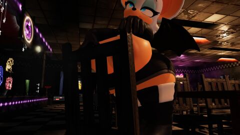 1girls 3d 3d_model areolae armwear chunkerbuns female furry low-angle_view mobian mobian_(species) mobian_bat rouge_the_bat rouge_the_bat_(chunkerbuns) sega shorts shortstack sloppydragons solo sonic_(series) sonic_adventure_2 sonic_the_hedgehog_(series) tagme thighhighs topless vrchat wings