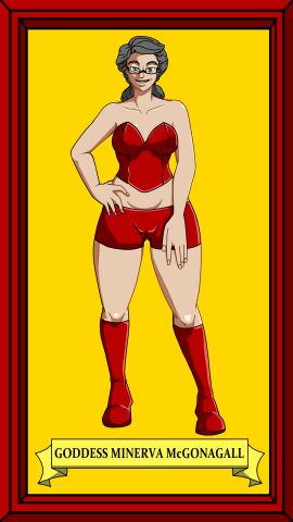 1girls 2d clothed corset dark_hair female glasses green_eyes harry_potter hogwarts_professor minerva_mcgonagall thunderjan witch_(harry_potter)