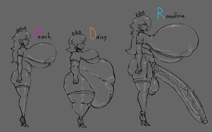 1futa 2girls areolae ass ass_bigger_than_head balls bbw big_areola big_ass big_balls big_breasts big_butt big_penis breasts breasts_bigger_than_head bubble_ass bubble_butt bursting_breasts chubby chubby_female clothing crown curvaceous curvy curvy_figure earrings erection female foreskin futanari garter_straps grey_background greyscale heels high_heels huge_ass huge_balls huge_breasts huge_cock hyper_breasts hyper_penis intersex legwear long_hair long_penis mario_(series) monochrome mostly_nude nintendo penis precum princess_daisy princess_peach princess_rosalina retracted_foreskin side_view stockings submarichamomi2 they're_shaped_like_the_letters thick_thighs uncircumcised voluptuous voluptuous_female voluptuous_futa wide_hips