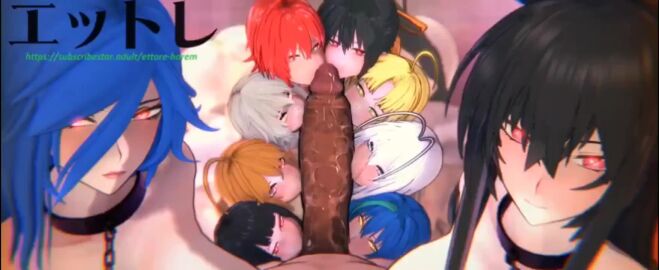 1boy 3d 3d_(artwork) 3d_model 6+girls 8girls ahoge akeno_himejima asia_argento black_eyes black_hair blonde_hair blue_eyes blue_hair canon ettole harem harem_canon heart hearts_in_eyes high_school_dxd huge_breasts hyoudou_issei kalawarner kissing_penis kissing_penis_tip koneko_toujou light-skinned_female light-skinned_male light_skin long_hair multiple_females multiple_girls orange_hair orgy phone raynare recording recording_on_phone recording_sex recording_video red_eyes rias_gremory rossweisse shidou_irina short_hair sona_sitri sound sound_effects tagme video white_hair xenovia_quarta yellow_eyes yellow_hair