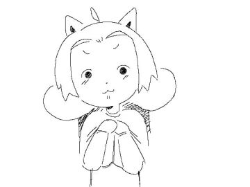 1girls 2d_animation animated breast_expansion breasts flashing huge_breasts hyper hyper_breasts monochrome nucr4r revealing_breasts smug solo solo_female tagme taking_clothes_off temmie temmie_(undertale) undertale video
