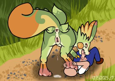 absurd_res anus ass bodily_fluids dominant dominant_female dominant_feral duo fellatio female feral feral_penetrated genital_fluids genitals genshin_impact hi_res human human_on_feral human_penetrating human_penetrating_feral interspecies male male/female mammal mihoyo oral paws penetration penile presenting presenting_anus presenting_hindquarters presenting_vulva saurian_(genshin_impact) sex spicyboi101_(artist) vaginal_fluids vulva yumkasaurus zoophilia