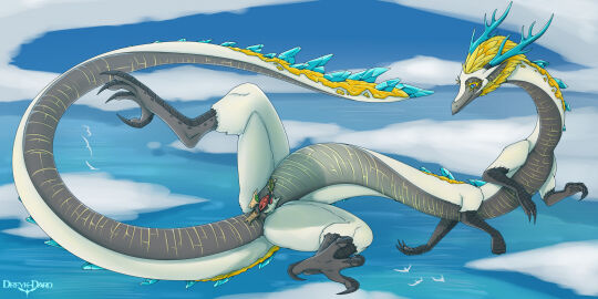 6_legs ambiguous_gender antlers anus ass assisted_exposure blonde_hair claws clitoris cloud dragon dreyk-daro eastern_dragon eyelashes female feral flying genitals giantess grey_underbelly group hair hi_res horn korok large_female larger_female light_dragon_(totk) mini_giantess multi_leg multi_limb mythological_creature mythological_scalie mythology nintendo presenting presenting_anus presenting_hindquarters presenting_pussy pussy scales scalie sea size_difference sky skyscape spread_legs spread_pussy spreading tears_of_the_kingdom the_legend_of_zelda urethra water white_body white_scales