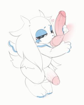 2024 4_fingers absurd_res anthro anthro_focus balls balls_kiss big_penis blue_eyebrows blue_eyelids blue_eyes blue_markings blue_nose blue_pawpads blue_tuft blue_wings blush blush_lines body_blush cheek_markings crotch_tuft disembodied_penis duo erection eyebrows facial_markings fingers floppy_ears fluff_(kekitopu) fur gay genitals glans glistening glistening_balls glistening_eyelids glistening_genitalia glistening_glans glistening_penis hand_on_another's_penis hand_on_penis head_markings heart_symbol hi_res hip_tuft human human_on_anthro humanoid_genitalia humanoid_penis interspecies kekitopu lagomorph leporid long_ears lop_ears male male/male male_anthro male_human male_on_anthro male_on_human mammal markings multicolored_tuft multicolored_wings narrowed_eyes neck_tuft pawpads penis penis_blush pink_blush pink_glans pink_heart rabbit scut_tail short_tail simple_background small_wings solo_focus star_(marking) tail tan_balls tan_body tan_penis tan_skin tuft two-tone_tuft two-tone_wings vein veiny_penis white_background white_body white_ears white_fur white_penis white_tail white_tuft white_wings wings