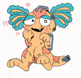 alien_girl alien_pussy amphibian breasts cyborg exposed_pussy female harper_(high_on_life) high_on_life infertile nipples pussy scars small_breasts spayed spayed_scars sterilized