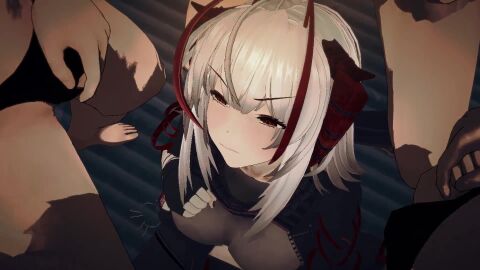 3d angry animated arknights cum eventual_consent gangbang gruvni music secretly_loves_it tagme video w_(arknights)