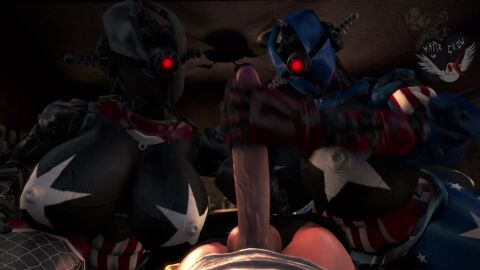 16:9 1boy 1girls 2025 2025s 3d 3d_(artwork) 3d_animation 3d_art 3d_artwork 3d_background 3d_model adelaide_(fallout_76) animated assaultron_(fallout) bed big_penis breasts ceiling_fan detailed_background digital_media_(artwork) double_hand_holding electric_fan erection fallout female first_person_view furniture genitals group group_sex handjob hi_res high_framerate huge_cock human human_on_humanoid human_pov humanoid humanoid_genitalia humanoid_penis inside interspecies looking_at_viewer loop lying machine male male/female male_pov mammal microsoft nipples not_furry on_back on_bed penile penis robot robot_humanoid sex short_playtime sound sound_effects sound_warning source_filmmaker_(artwork) tagme threesome video watermark white-crow widescreen