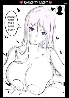 big_breasts breasts female illia_(g-nsfw) original_character paizuri pink_hair purple_eyes sex