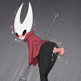 ai_generated anal anal_sex ass blush cum cum_in_ass cum_inside cumshot cumshot_in_anus haremoverlord hollow_knight hollow_knight:_silksong hornet_(hollow_knight) insects partially_clothed penis thighs