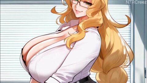 ai_assisted ai_generated audio bbc big_ass big_breasts big_penis blonde_female blonde_hair blowjob blowjob_face cheating cheating_female cheating_wife cum cum_in_mouth cum_in_pussy cum_inside dark-skinned_male dark_skin english english_dialogue interracial large_areolae large_ass large_breasts large_penis milf mommy netorare ntr office office_lady pussy pussy_juice pussy_juice_drip sex sound tagme video