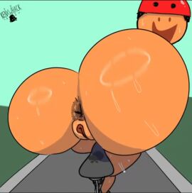 1girls animated anus anus_focus ass ass_focus bicycle big_ass bubble_ass bubble_butt completely_nude completely_nude_female female female_only huge_ass kenxwhack naked naked_female nude nude_female pussy rear_view shaking_ass shaking_butt solo solo_female thick_ass thick_thighs twitter_username youknowwhatthatmeans