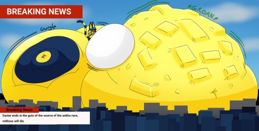 ankha_prime_(user3345) ass bbm big_ass big_breasts breasts bubble_ass bubble_butt female huge_ass huge_breasts hyper_ass macro overweight thick_thighs user3345 vore wide_hips