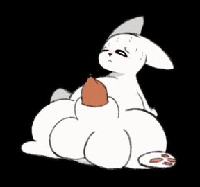 animal_genitalia animal_penis animated balls bodily_fluids canine_genitalia canine_penis feral genital_fluids genitals male penis precum rain_world sitting slugcat solo solo_male throbbing throbbing_balls throbbing_penis videocult