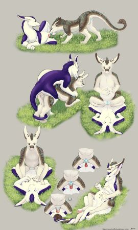 3:5 absurd_res animate_inanimate anus ass bodily_fluids claws clitoris cum cum_drip cum_in_ground cum_in_vagina cum_inside dragon dripping duo egg female feral from_behind_position genital_fluids genitals grass hi_res impregnation inflatable inflation kira_(disambiguation) kirios_(artist) living_inflatable male male/female mythological_creature mythological_scalie mythology penetration penis plant pussy scalie sex text url vaginal_penetration vulva zaqwavi