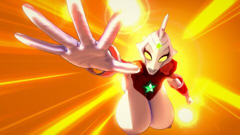 alien alien_girl alien_humanoid breasts erect_nipples female galactic_art large_breasts nipples original original_character ultraman_(franchise) ultrawoman