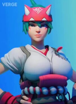 1girls 3d 3d_model ai_assisted ai_generated animated areolae asian_female big_breasts blender blizzard_entertainment boob_drop breast_hold breast_squeeze breast_squish breasts breasts_out brown_eyes cleavage clothed clothing confident_smile converge face_markings facial_markings female female_focus female_only flashing_breasts green_hair headband headwear holding_breasts kiriko_(overwatch) large_boobs large_breasts light-skinned_female light_skin looking_at_breasts looking_at_viewer nipples no_bra overwatch overwatch_2 perky_breasts pleased_expression revealing_breasts round_breasts self_upload shorter_than_10_seconds solo solo_female solo_focus sound tagme titty_drop video video_game_character video_games watermark