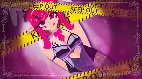 1girls aged_up asking_for_it bunny_ears bunnysuit elf_ears female female_focus female_only fishnets kinitoism makeup original original_character pink_background playing_cards pubic_hair rabbit_hole_(vocaloid) red_eyes red_hair robot robot_girl suggestive tagme tep_(kinitoism) tongue tongue_out twitter_user_oc