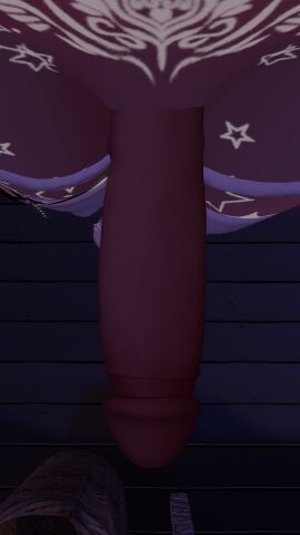 1boy cock dark_skin dick femboy focus_on_penis gay imdedcuzidkwhy male penis taker_pov tattoo vrchat